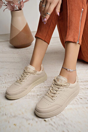 Nesil Shoes Dstep 158 Bej Unisex Sneakers