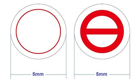 Yate10 104x 5mm Vida Garanti Etiketi