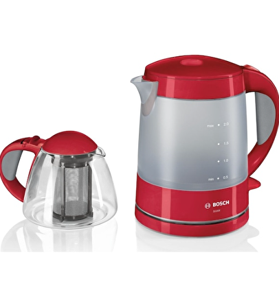 Bosch TTA2010 1785 W Cam Demlikli Plastik 2 lt Elektrikli Çay Makinesi 