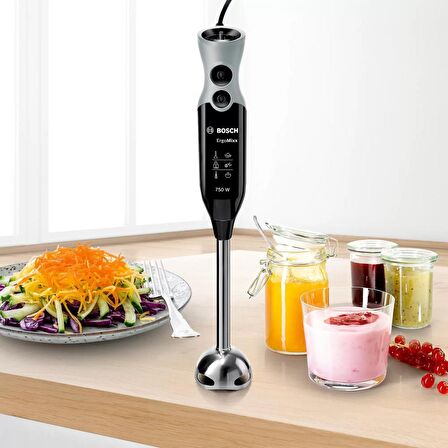 Bosch MSM67170 ErgoMixx 750 W Blender Seti Siyah