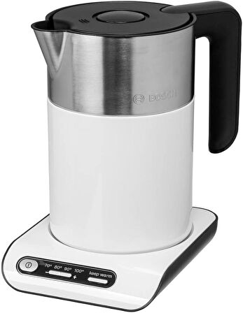 Bosch Twk8611p Kettle(2400 W,sıcaklık Seçimi, Otomatik Kapanma,aşırı Isınma Koruması) 1,5 L