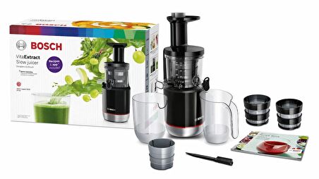 Bosch MESM731M VitaExtract Slow Juicer 150 W Yavaş Sıkım Katı Meyve Sıkacağı