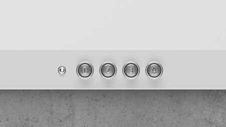 SIEMENS LC64PCC20T 60 cm Beyaz Davlumbaz