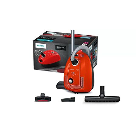 Siemens VSP3AAAA IQ 300 Plus 800 W Toz Torbalı Süpürge
