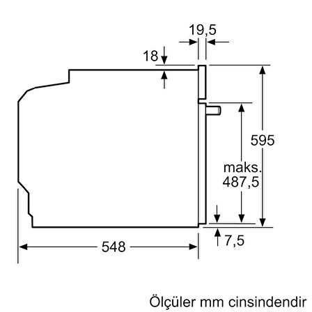 SIEMENS HB776G1B1 iQ700 Ankastre Fırın 60 x 60 cm Siyah