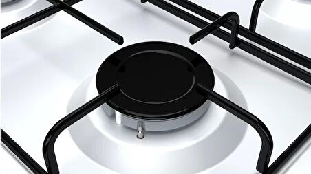 SIEMENS EB6C2PB82O iQ100 Beyaz Doğalgazlı Ankastre Ocak