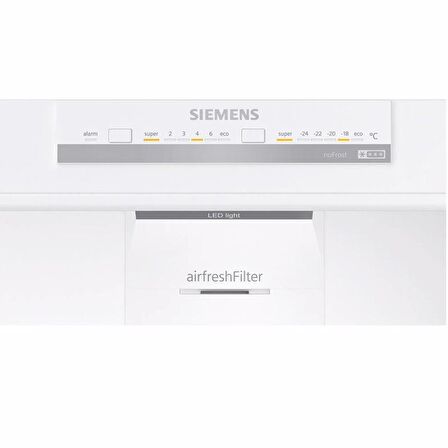 Siemens KG76NVWE0N 526 LT No-Frost Kombi Tipi Buzdolabı