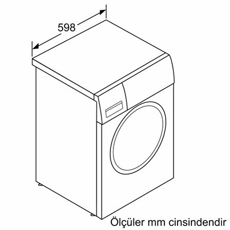 Siemens WG44A2XSTR İQ300 9 Kg 1400 Devir Silver Çamaşır Makinesi