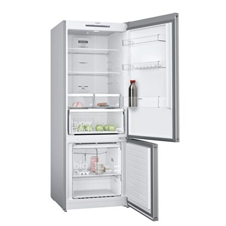 Siemens KG55NVIF1N iQ300 Alttan Dondurucu Kombi Inox Buzdolabı