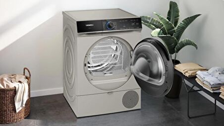 Siemens WQ45B2AXTR 9kg Isı Pompalı Silver Kurutma Makinesi