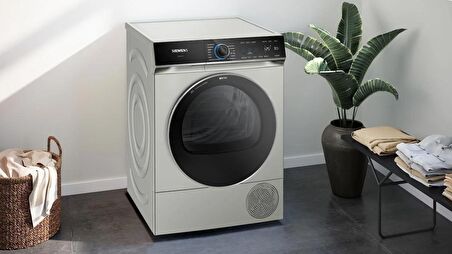 Siemens WQ45B2AXTR 9kg Isı Pompalı Silver Kurutma Makinesi