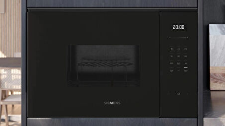 Siemens BE525LMB2 60x38 cm Siyah Ankastre Mikrodalga