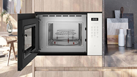 Sienens BE525LMW2 60x38 cm Beyaz Ankastre Mikrodalga