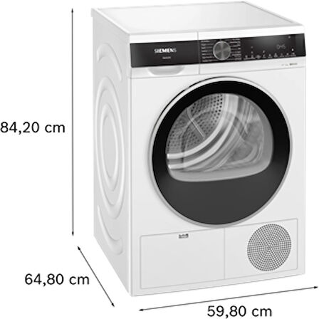 SIEMENS WQ51G200TR iQ300 10 Kg Çamaşır Kurutma Makinesi