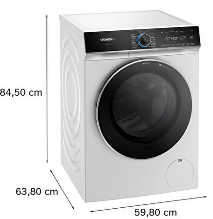SIEMENS WG54B2A1TR iQ700 10 kg Çamaşır Makinesi
