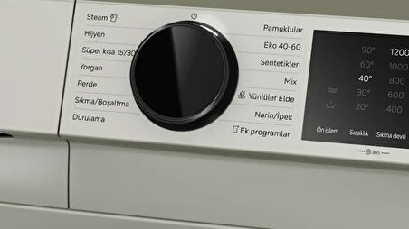 SIEMENS WG42K2ZXTR  IQ500 9 KG 1200 Devir Çamaşır Makinesi