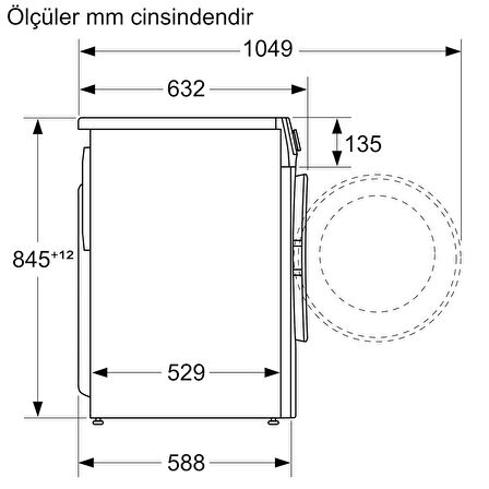 SIEMENS WG64K2F0TR iQ500 11kg Çamaşır Makinesi