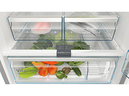 BOSCH KDN76AIE1N E Enerji Sınıfı 542 L NoFrost Üstten Donduruculu Buzdolabı