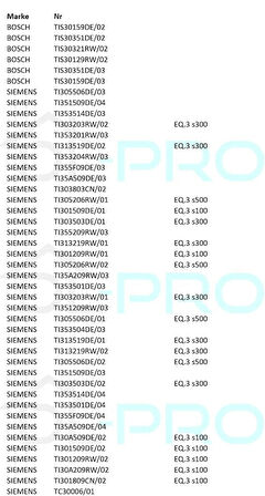 Siemens Bosch 3 EQ3 S100 S300 S300 S500 kahve makinesi için demleme ünitesi