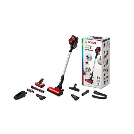 Bosch Serie 6 BBS61PET2 250 W Moplu Şarjlı Dikey Süpürge