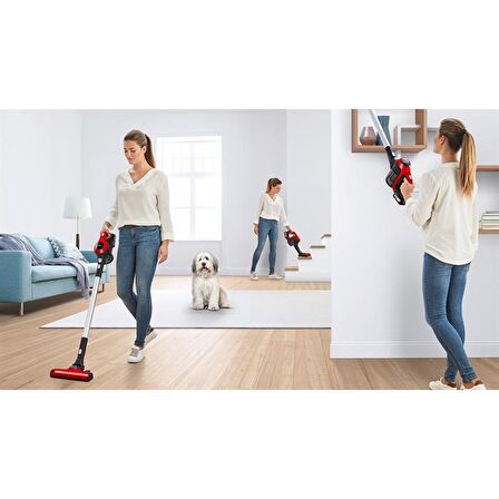 Bosch Serie 6 BBS61PET2 250 W Moplu Şarjlı Dikey Süpürge