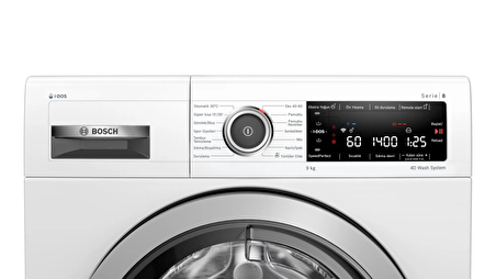 Bosch WAV28KH0TR 1400 Devir 9 kg Çamaşır Makinesi