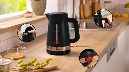 Bosch TWK4M223 2400 W 1.7 lt Su Isıtıcısı