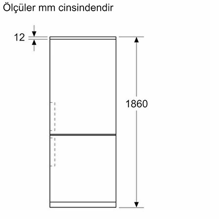 BOSCH KGP86FWC0N Serie 8 Alttan Donduruculu Beyaz Buzdolabı