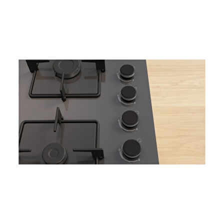 Bosch POP6C9P30O Cam Antrasit Gri Ankastre Ocak