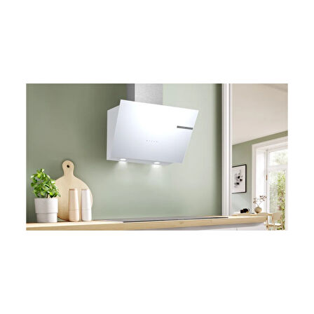 Bosch DWK66PJ20T Beyaz Duvar Tipi Davlumbaz
