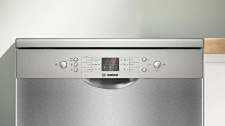 Bosch SMS26DI00T Serie 2 6 Programlı Inox Bulaşık Makinesi