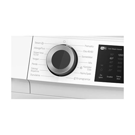 Bosch WGK252Z0TR 10 kg 1200 Devir Çamaşır Makinesi
