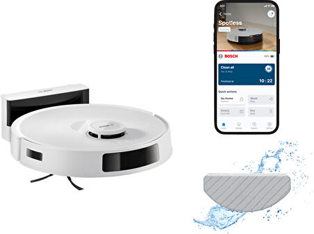 BOSCH BCRC1W Robot Süpürge