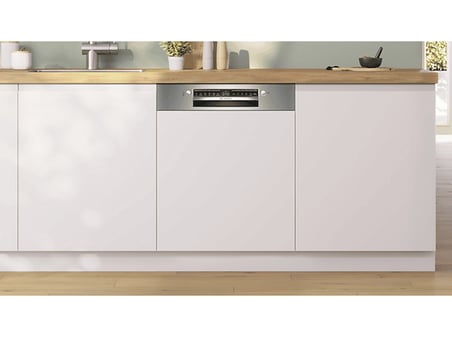 BOSCH Serie 4, SMI4EMS60T, 14 Kişilik Yarı Ankastre Bulaşık Makinesi Paslanmaz Çelik