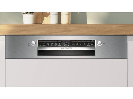 BOSCH Serie 4, SMI4EMS60T, 14 Kişilik Yarı Ankastre Bulaşık Makinesi Paslanmaz Çelik