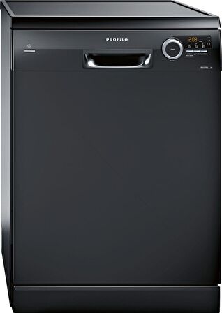 Profilo BM4260EG 4 Programlı 12 Kişilik Siyah Bulaşık Makinesi