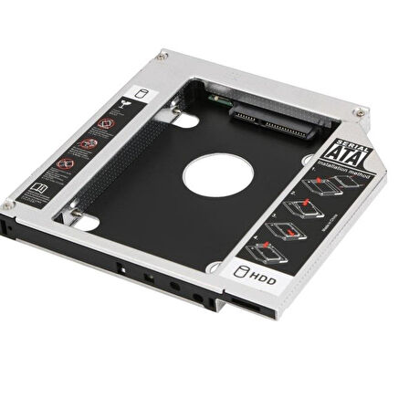 4716 9.5mm Sata Hdd Harddisk Caddy Kızak Kutu Laptop Ssd Notebook İkinci Hdd Takma