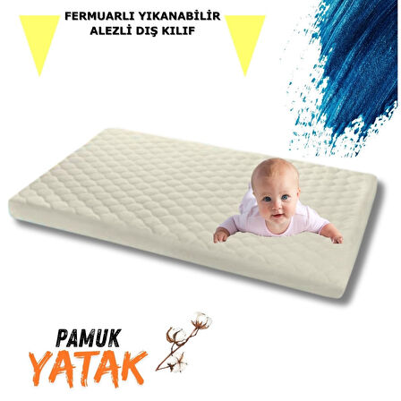 VaVbaby Alezli Sünger Oyun Parkı Yatağı 60x120 cm