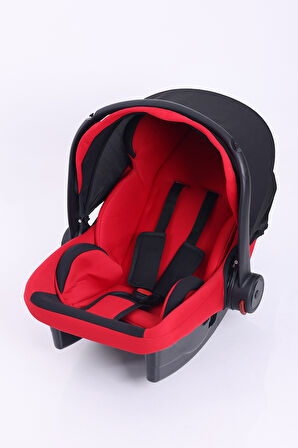 VaVbaby Lüks Pedli Bebek Taşıma Anakucağı Bebek Puset Kırmızı