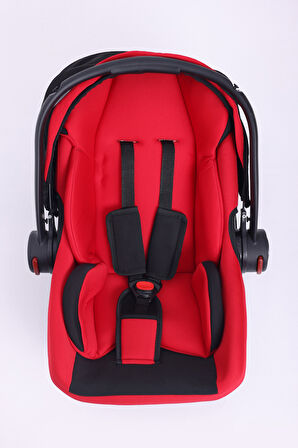 VaVbaby Lüks Pedli Bebek Taşıma Anakucağı Bebek Puset Kırmızı