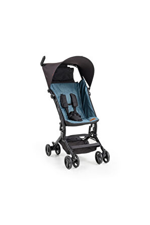 VaVbaby Lendy Micro Kabin Boy Bebek Arabası (Taşıma Çantalı) Mavi