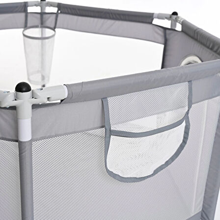 VaVbaby Bebek Ve Çocuk Güvenli Oyun Alanı & Oyun Parkı Top Havuzu (120 CM ÇAP)