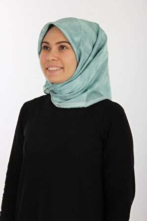 Aker Eşarp Somon Kadın Düz İpek Eşarp