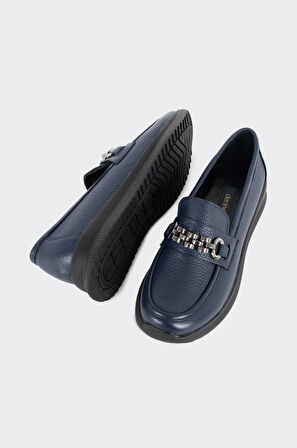 Casual Hakiki Deri Kadın Ayakkabı