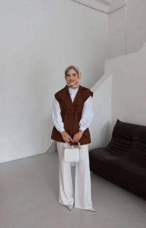 Zynra Tesettür Yelek TNS-4248