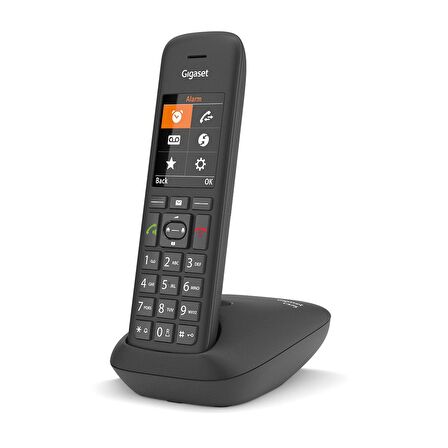 GIGASET C575 DECT TELEFON,200'lük REHBER,SİYAH