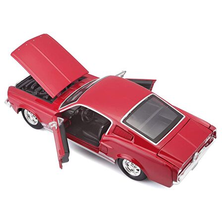 Maisto 1:24 1967 Ford Mustang GT Model Araba - Kırmızı