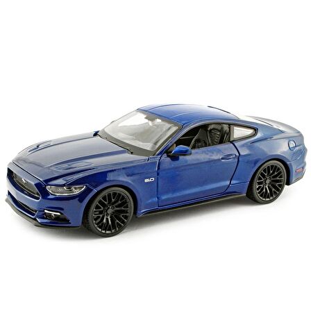 Maisto 1:24 2015 Ford Mustang GT Model Araba - Lacivert