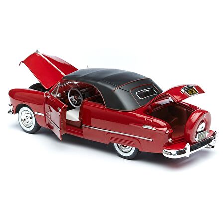 Maisto 1:18 1950 Ford Model Araba - Kırmızı