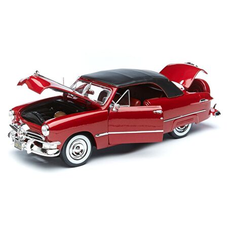 Maisto 1:18 1950 Ford Model Araba - Kırmızı